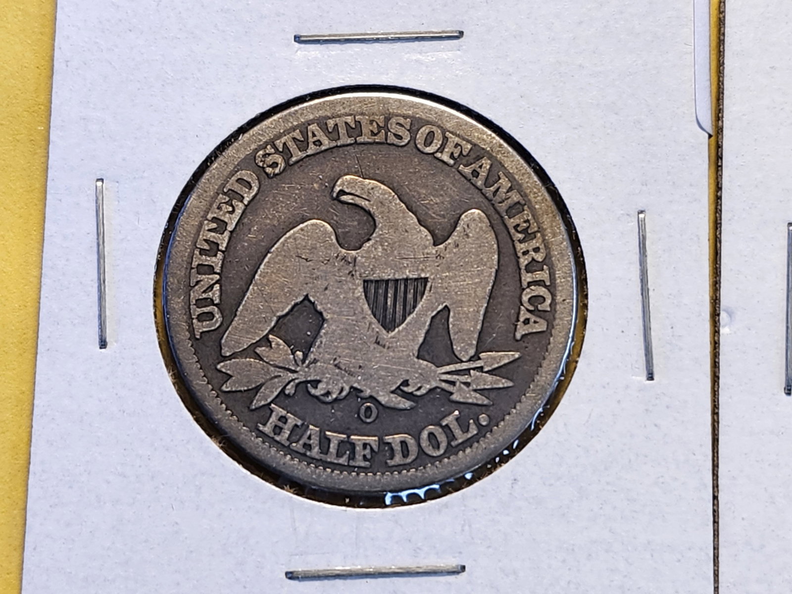 1855-O and 1857 Seated Liberty Silver Half Dollar - 4