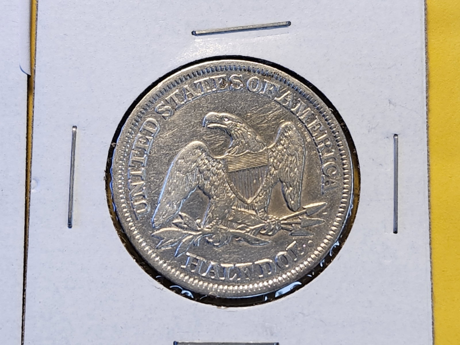 1855-O and 1857 Seated Liberty Silver Half Dollar - 5