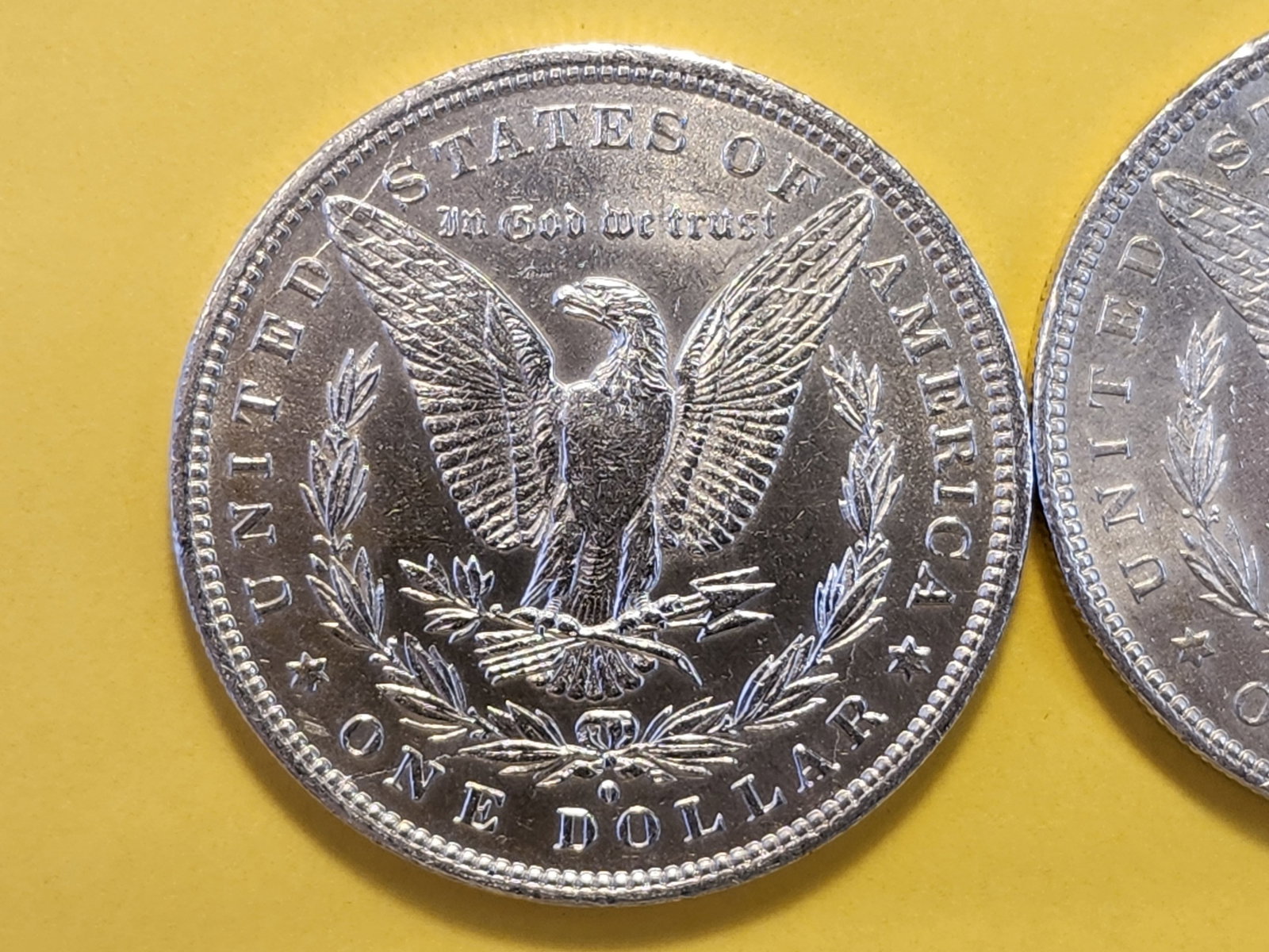 Two Brilliant About Uncirculated Plus Morgan Silver Dollars - 4