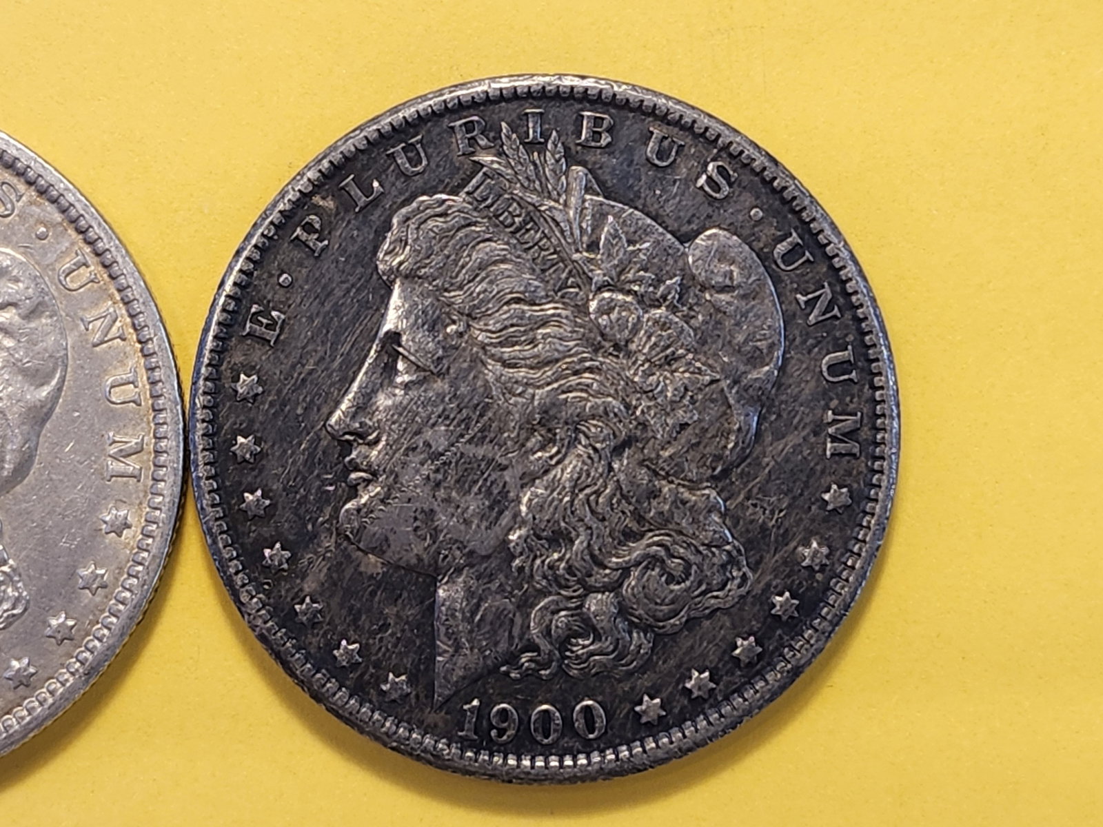 Two About Uncirculated Morgan Silver Dollars - 3
