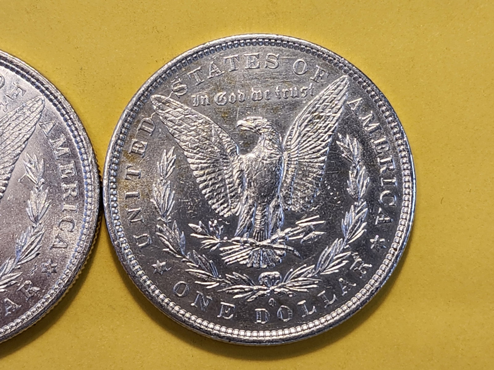 Two Brilliant About Uncirculated Plus Morgan Silver Dollars - 5