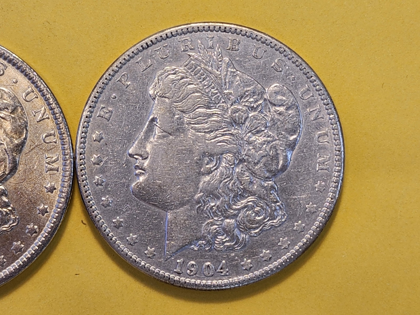Two Brilliant About Uncirculated Plus Morgan Silver Dollars - 3