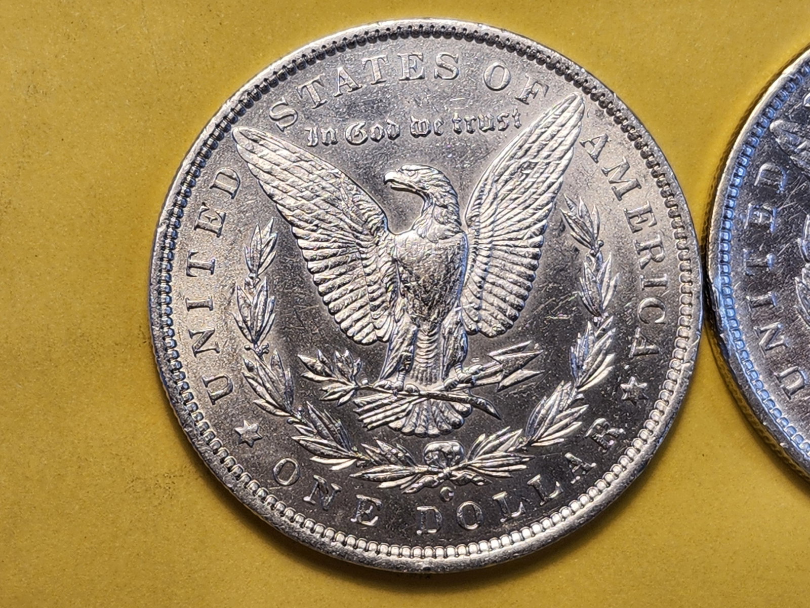 Two Brilliant About Uncirculated Plus Morgan Silver Dollars - 4