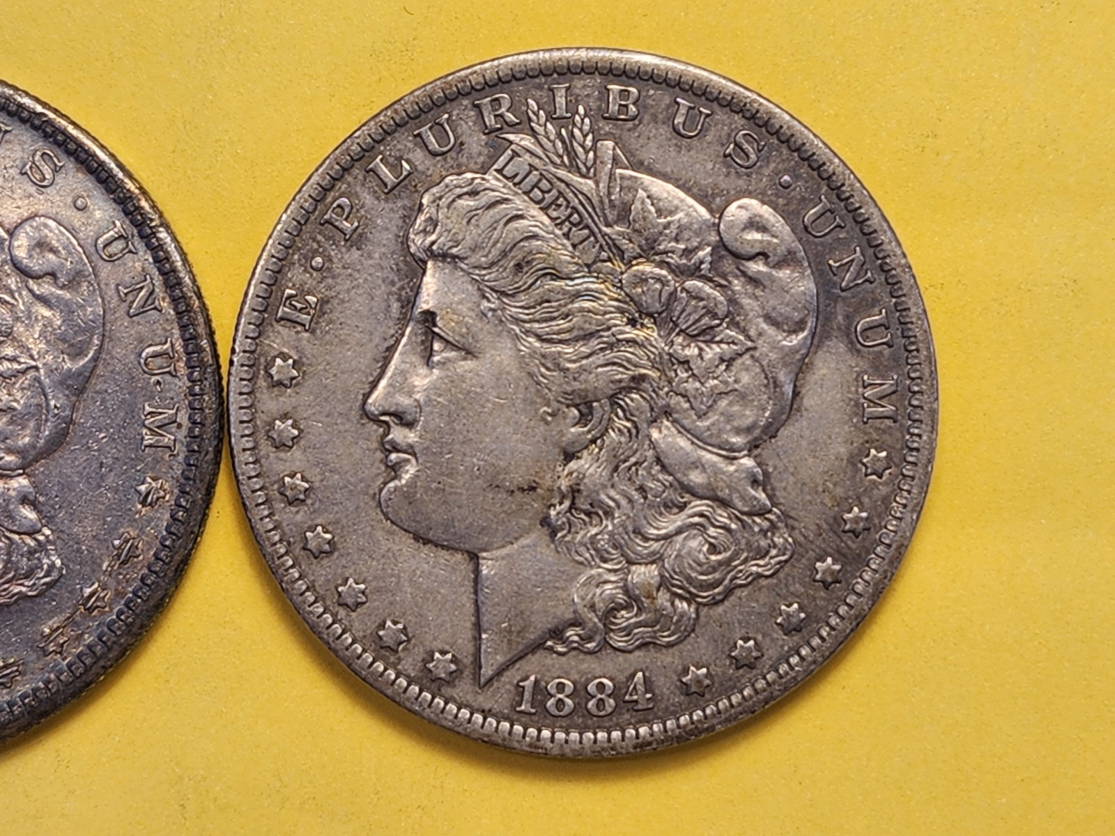 Two About Uncirculated Morgan Silver Dollars - 3