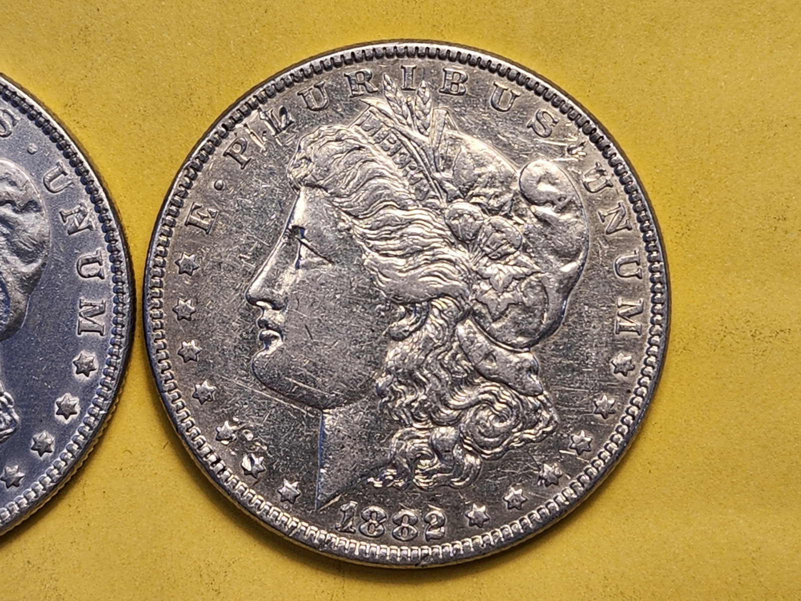 Two Brilliant About Uncirculated Plus Morgan Silver Dollars - 3