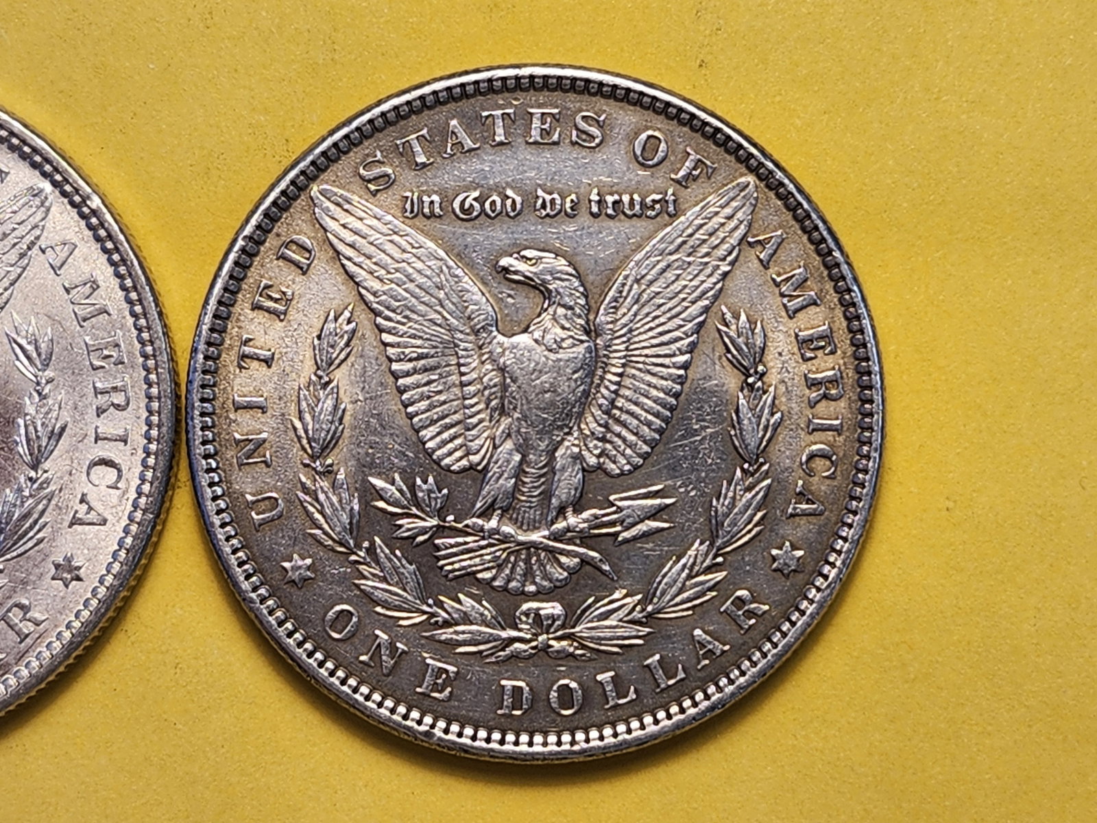 Two Brilliant About Uncirculated Plus Morgan Silver Dollars - 5
