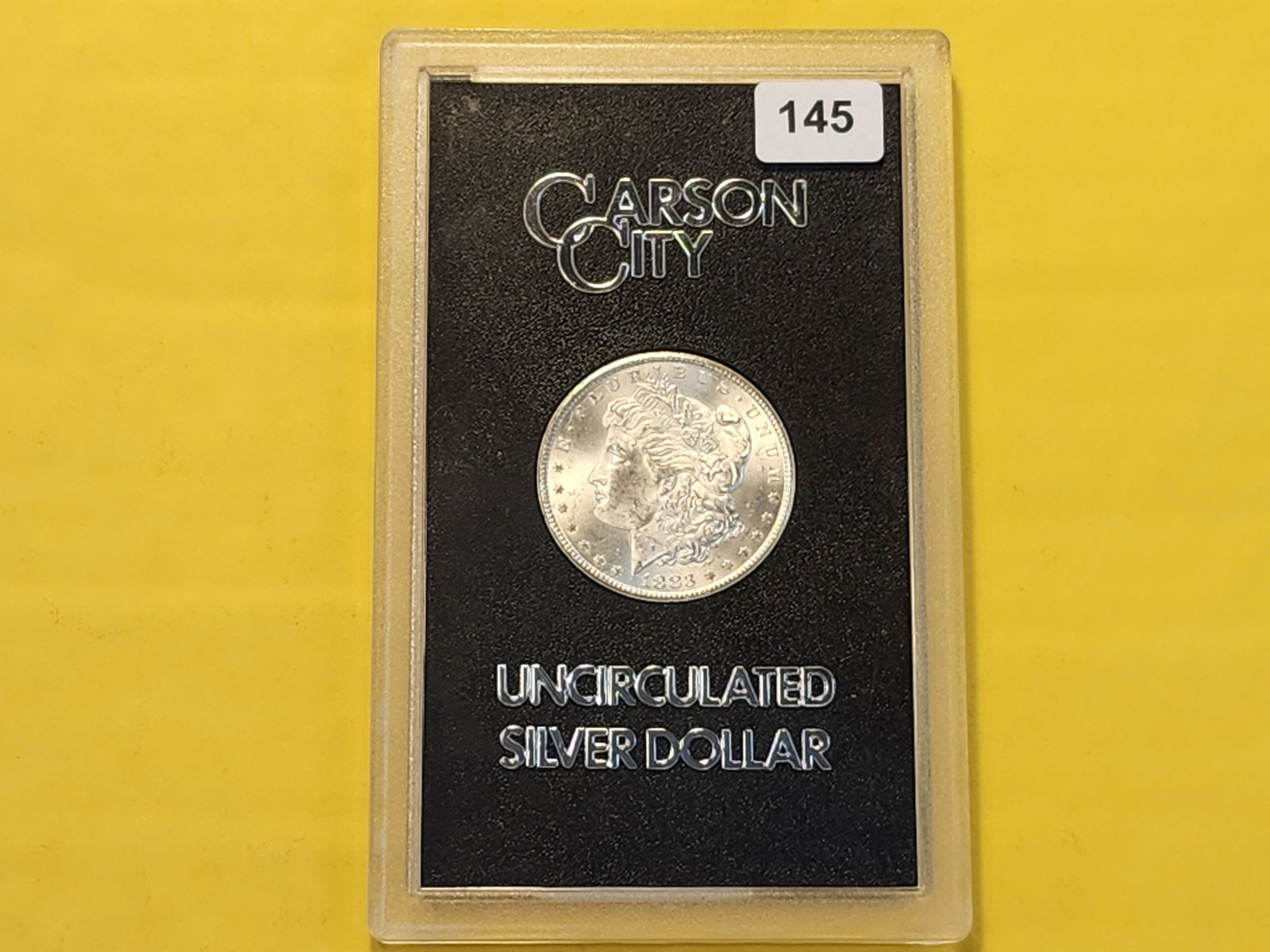 KEY DATE! 1883-CC Morgan Silver Dollar in Brilliant Uncirculated - 2