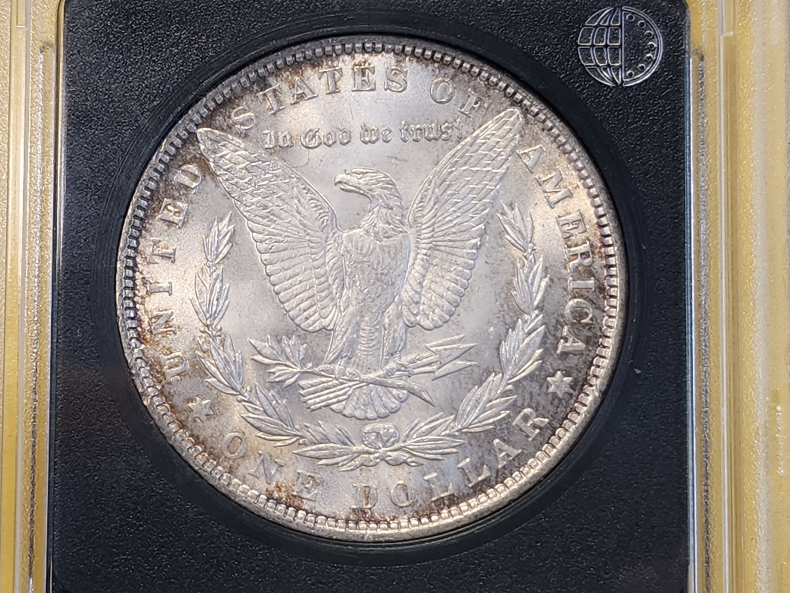 1889 Morgan Silver Dollar - 4