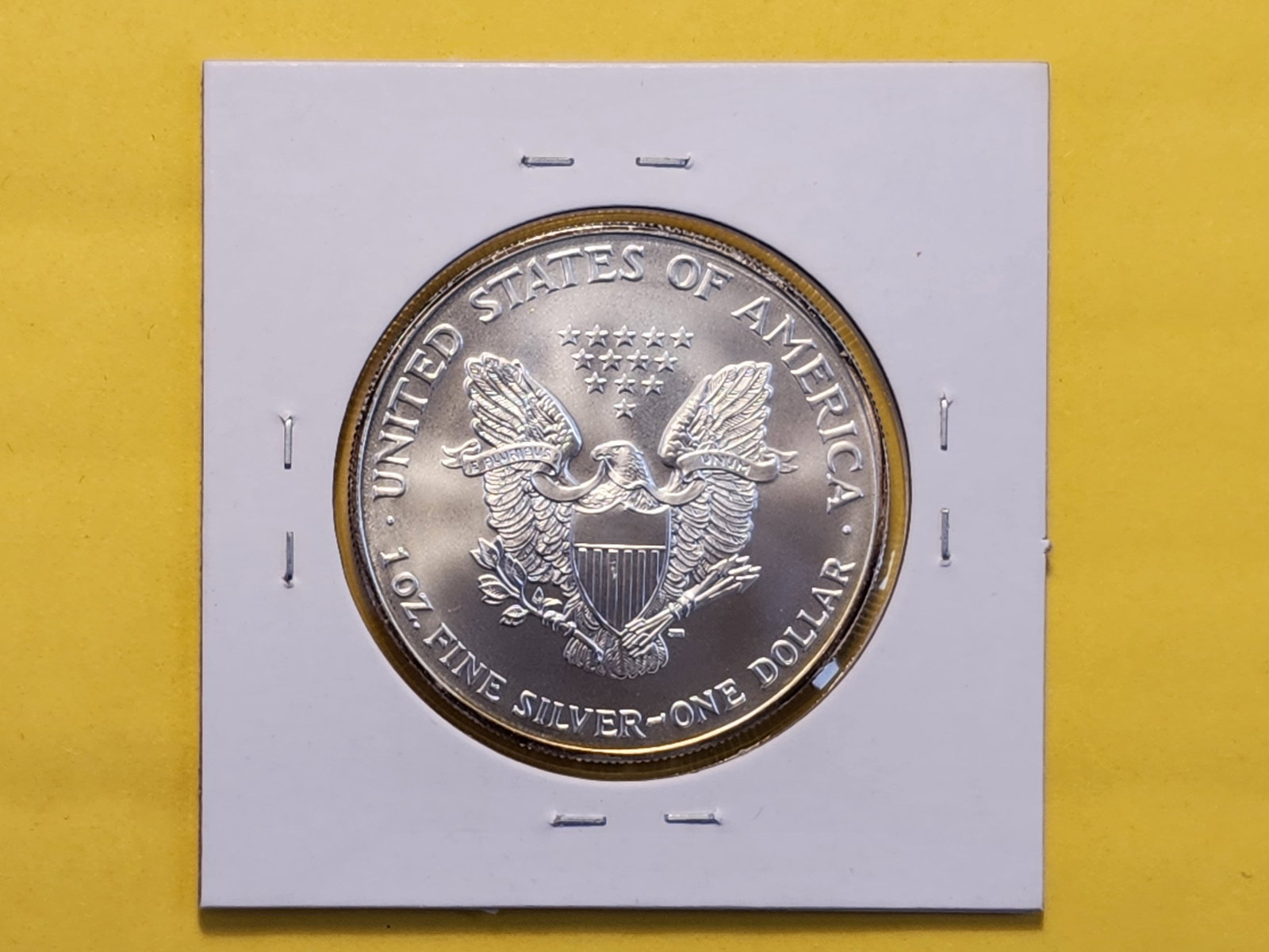 GEM Brilliant Uncirculated 2002 American Silver Eagle - 3
