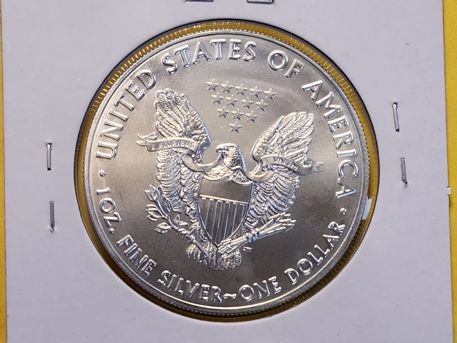 GEM Brilliant Uncirculated 2018 American Silver Eagle - 4