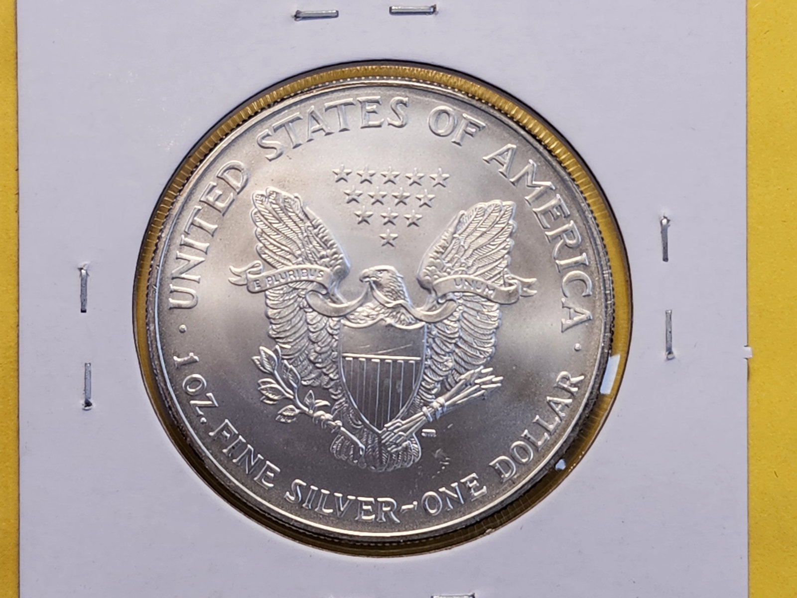 GEM Brilliant Uncirculated 2003 American Silver Eagle - 4