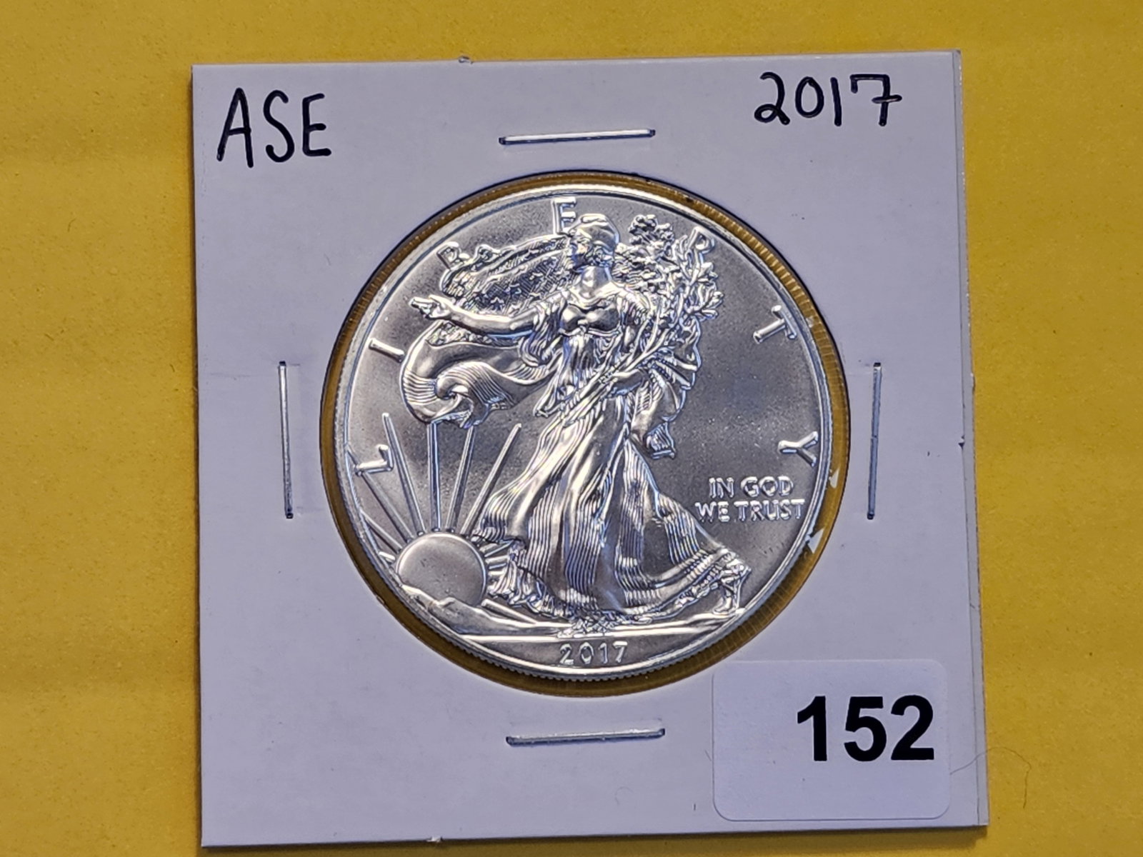 GEM Brilliant Uncirculated 2017 American Silver Eagle - 2