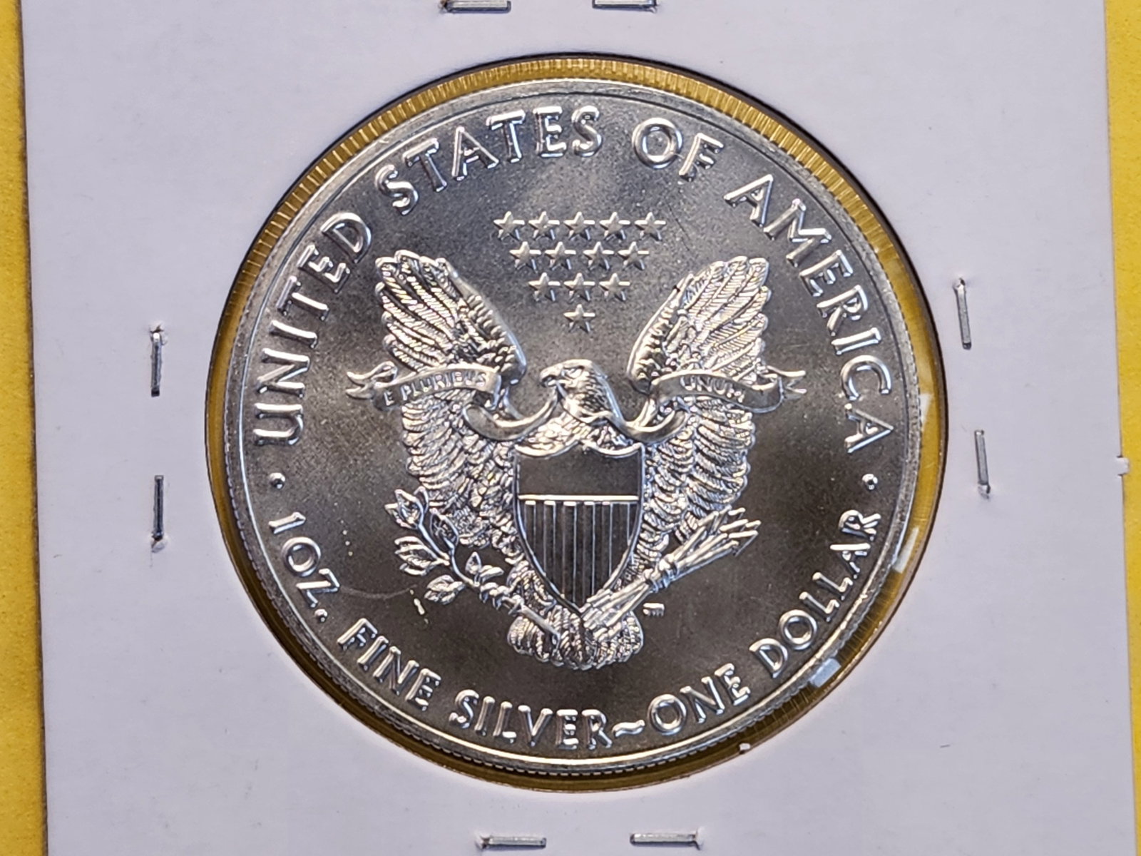 GEM Brilliant Uncirculated 2017 American Silver Eagle - 4