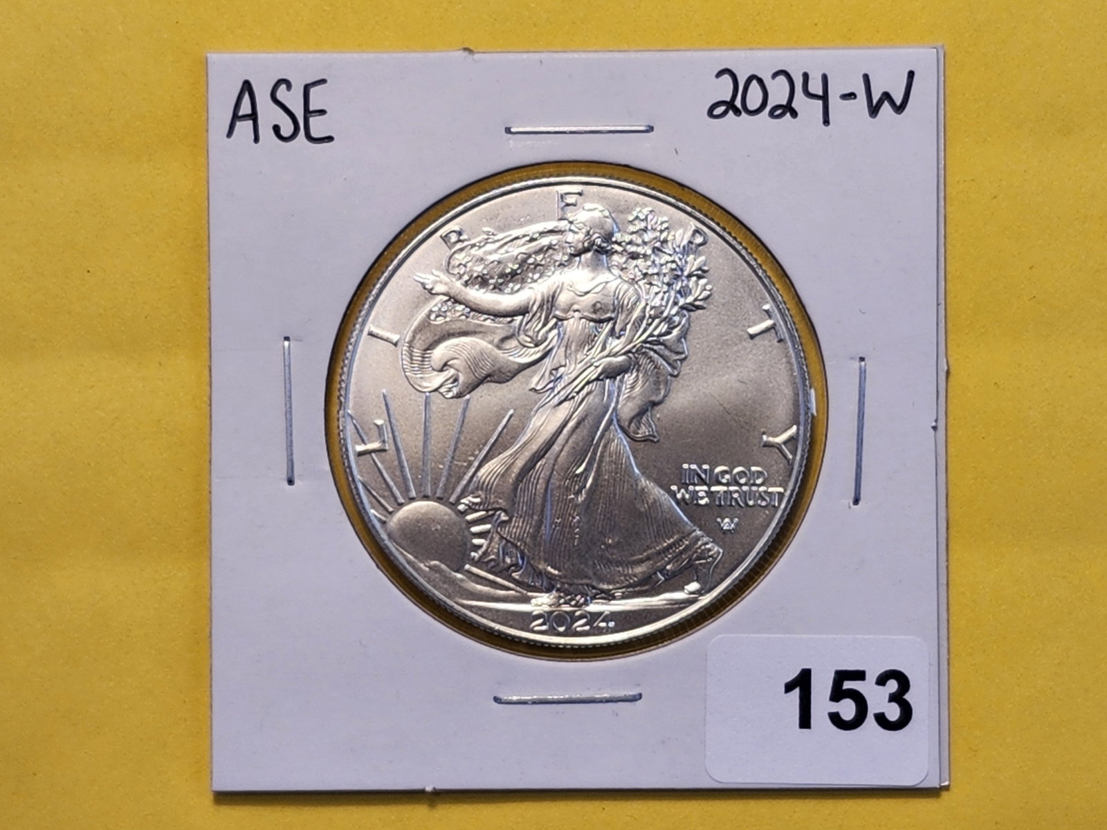 GEM Brilliant Uncirculated 2024-(W) American Silver Eagle - 2