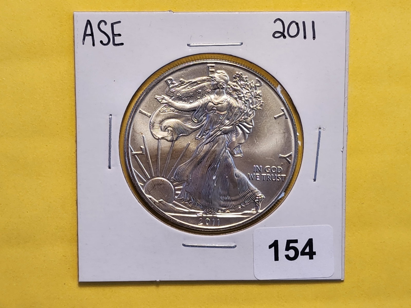 GEM Brilliant Uncirculated 2011 American Silver Eagle - 2