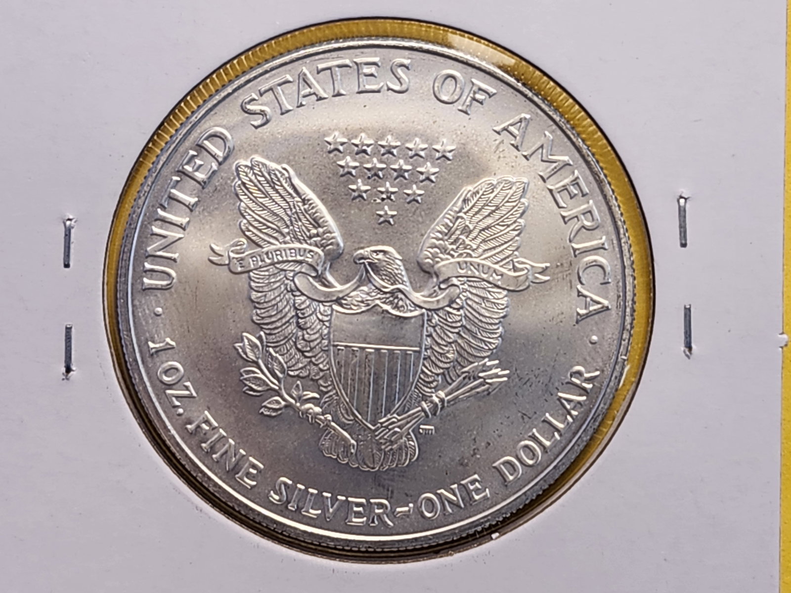 GEM Brilliant Uncirculated 2005 American Silver Eagle - 4