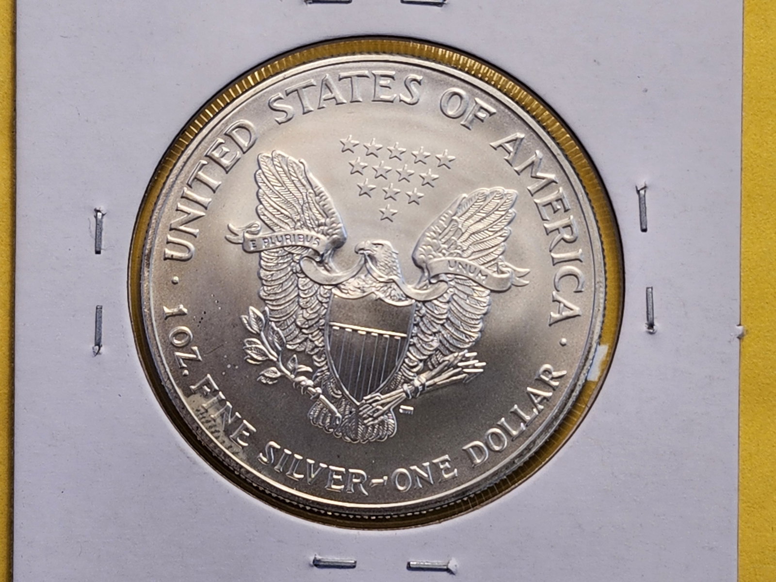 GEM Brilliant Uncirculated 2003 American Silver Eagle - 4