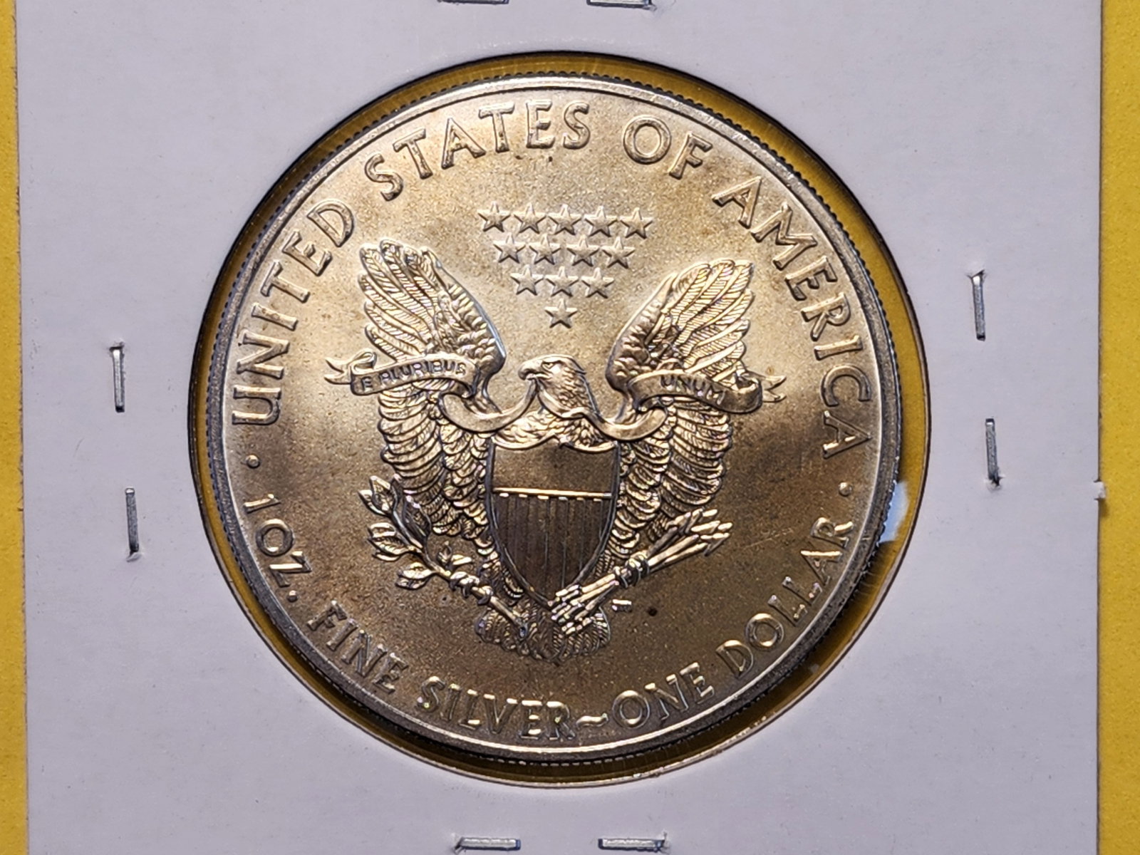 GEM Brilliant Uncirculated 2011 American Silver Eagle - 4