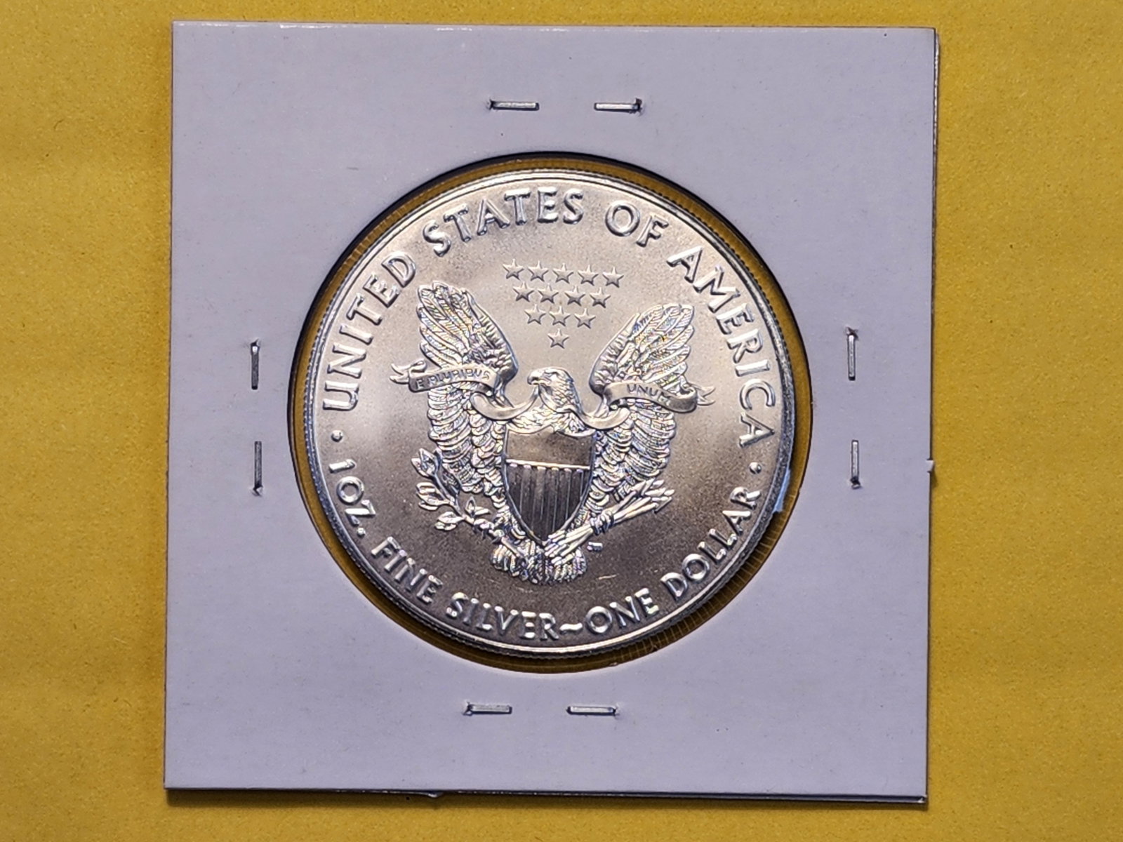 GEM Brilliant Uncirculated 2016 American Silver Eagle - 3