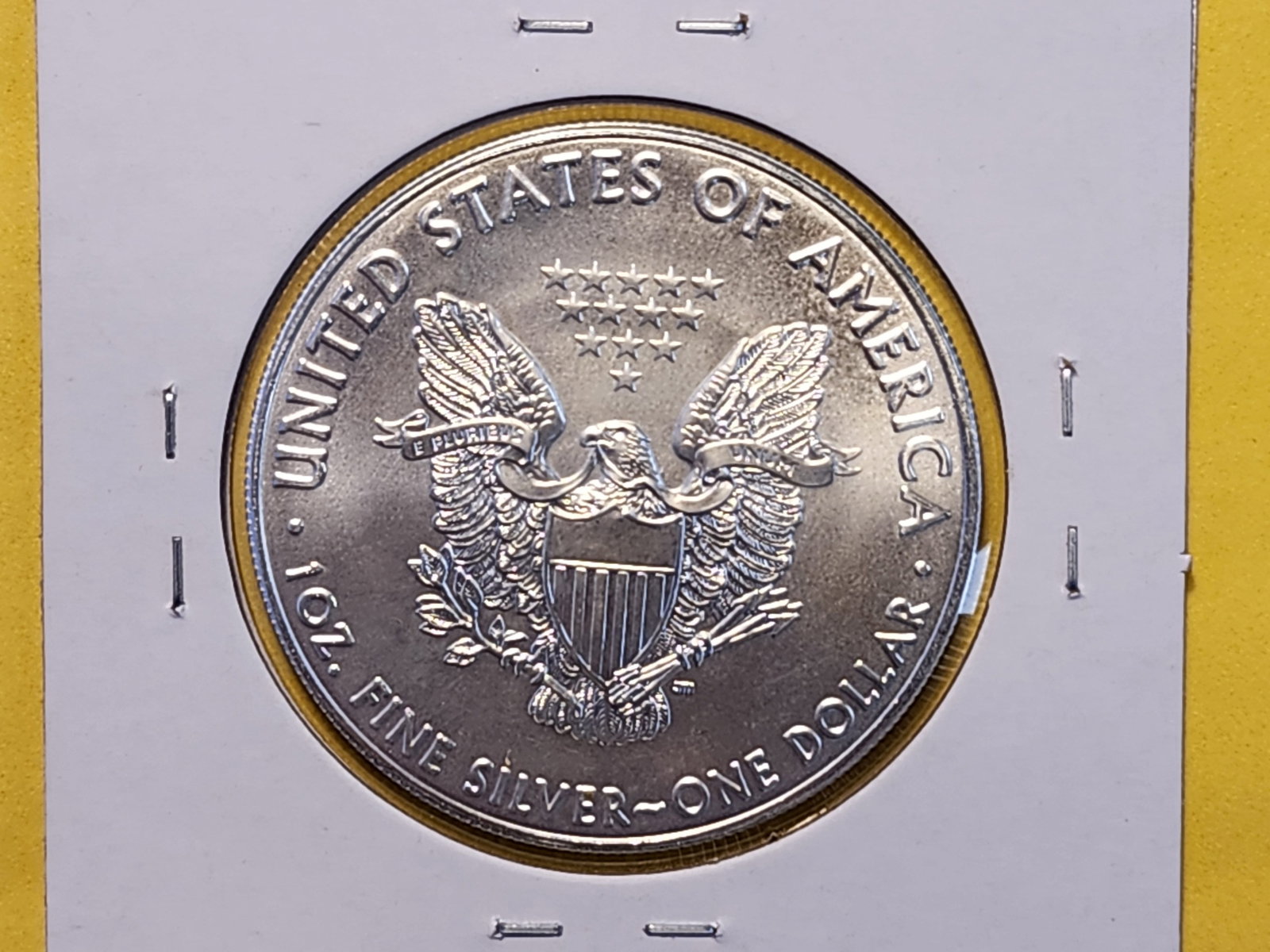 GEM Brilliant Uncirculated 2016 American Silver Eagle - 4