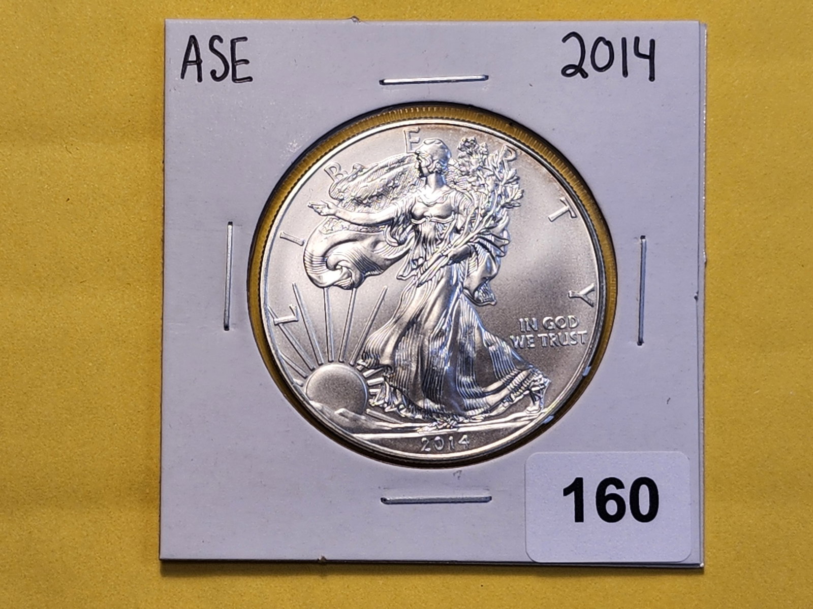 GEM Brilliant Uncirculated 2014 American Silver Eagle - 2