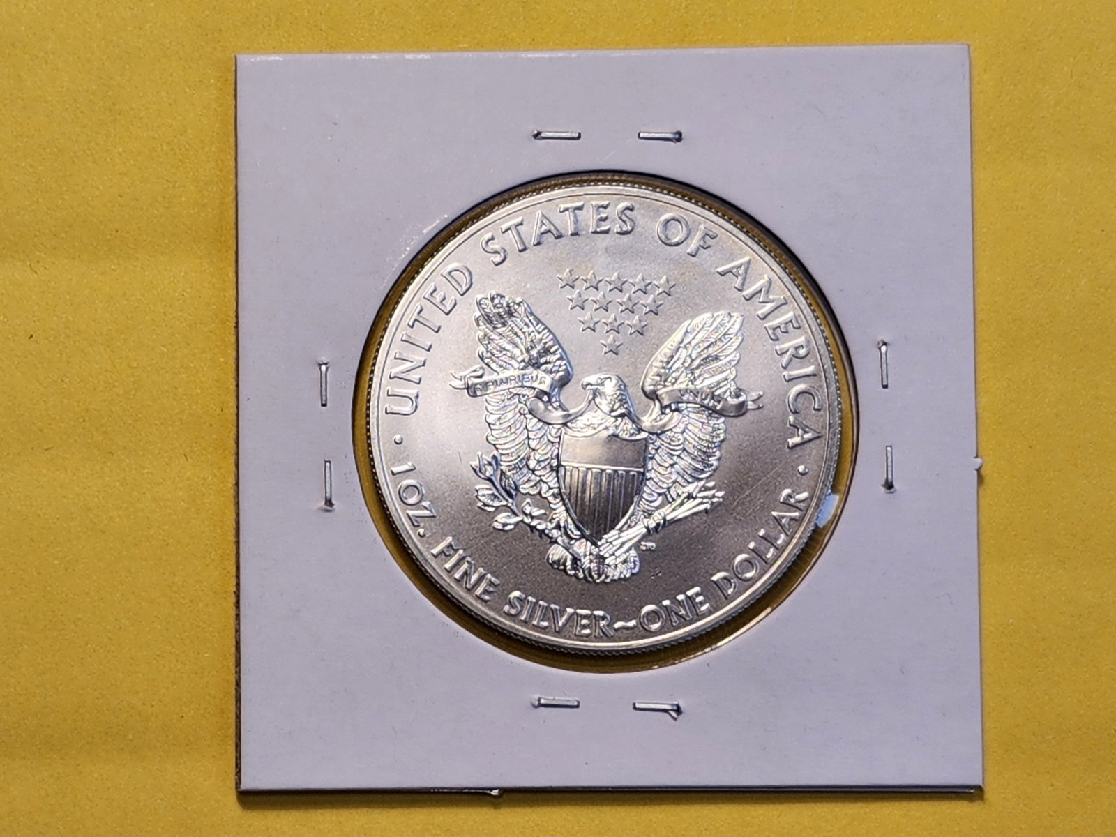 GEM Brilliant Uncirculated 2014 American Silver Eagle - 3