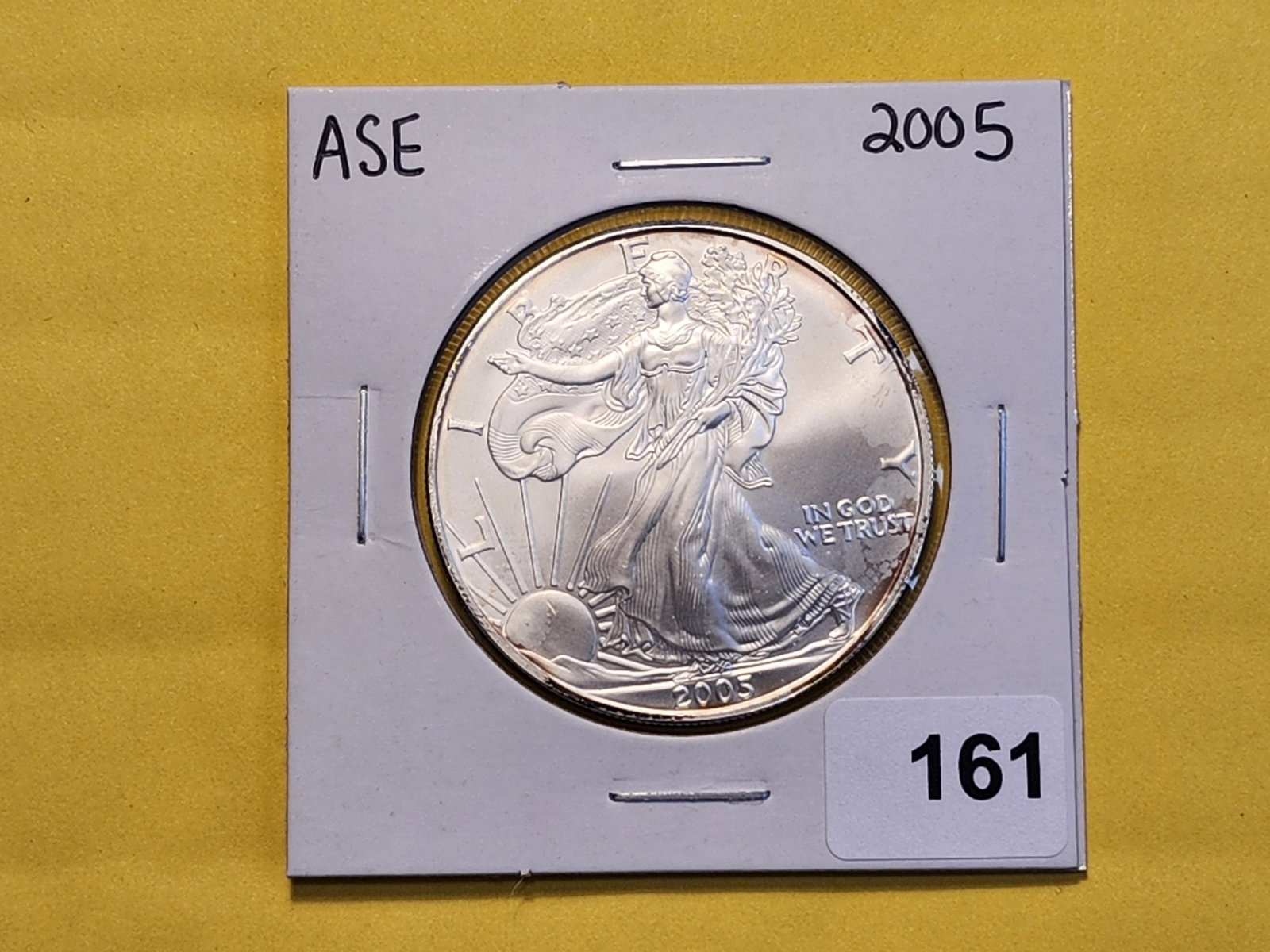 GEM Brilliant Uncirculated 2005 American Silver Eagle - 2