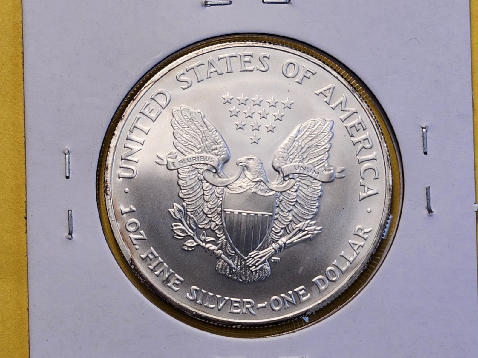 GEM Brilliant Uncirculated 2005 American Silver Eagle - 4