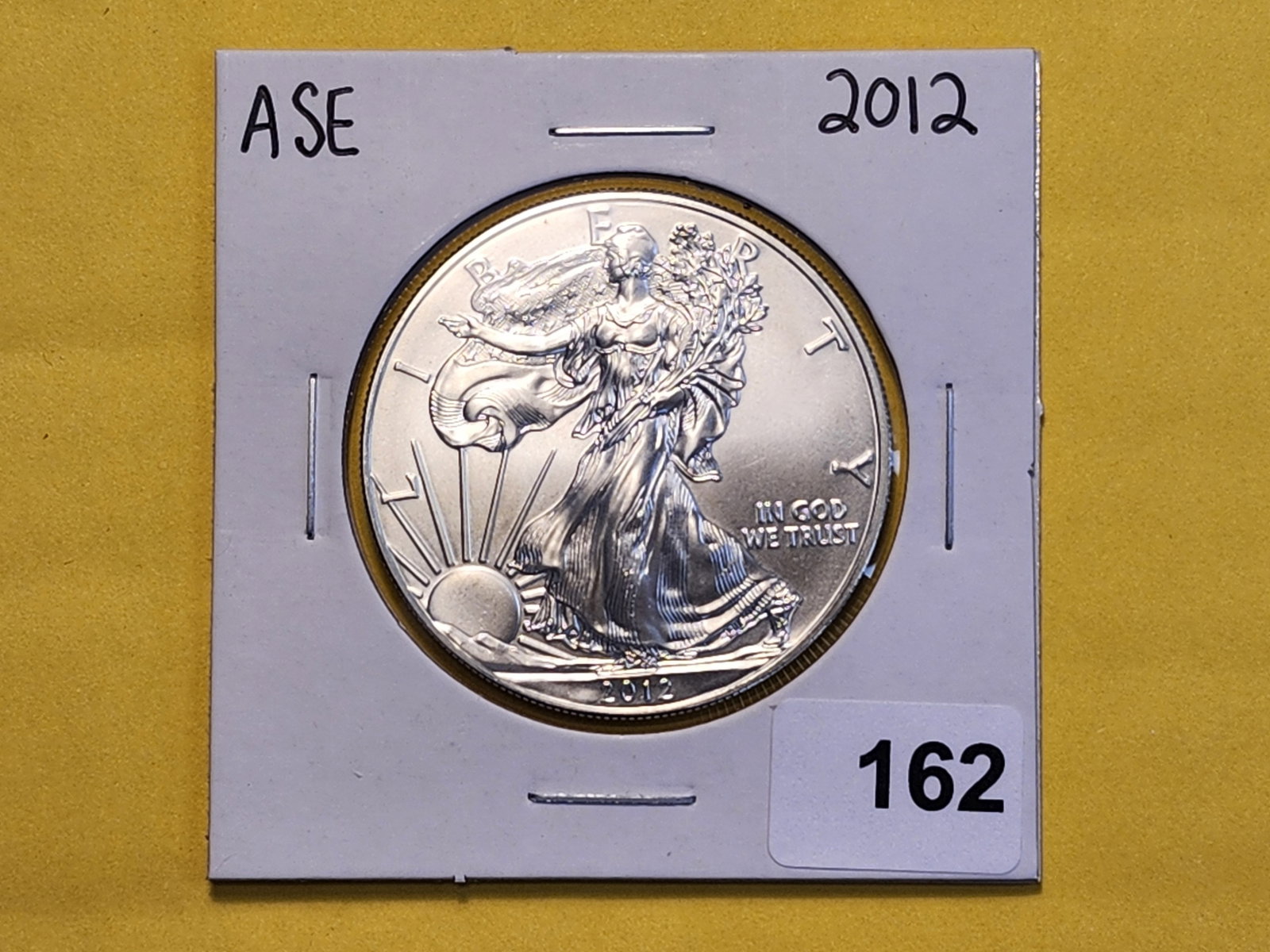 GEM Brilliant Uncirculated 2012 American Silver Eagle - 2