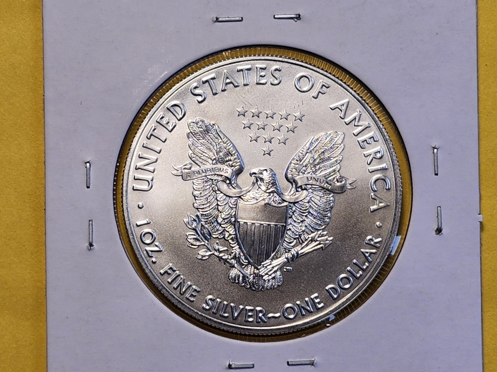 GEM Brilliant Uncirculated 2018 American Silver Eagle - 4