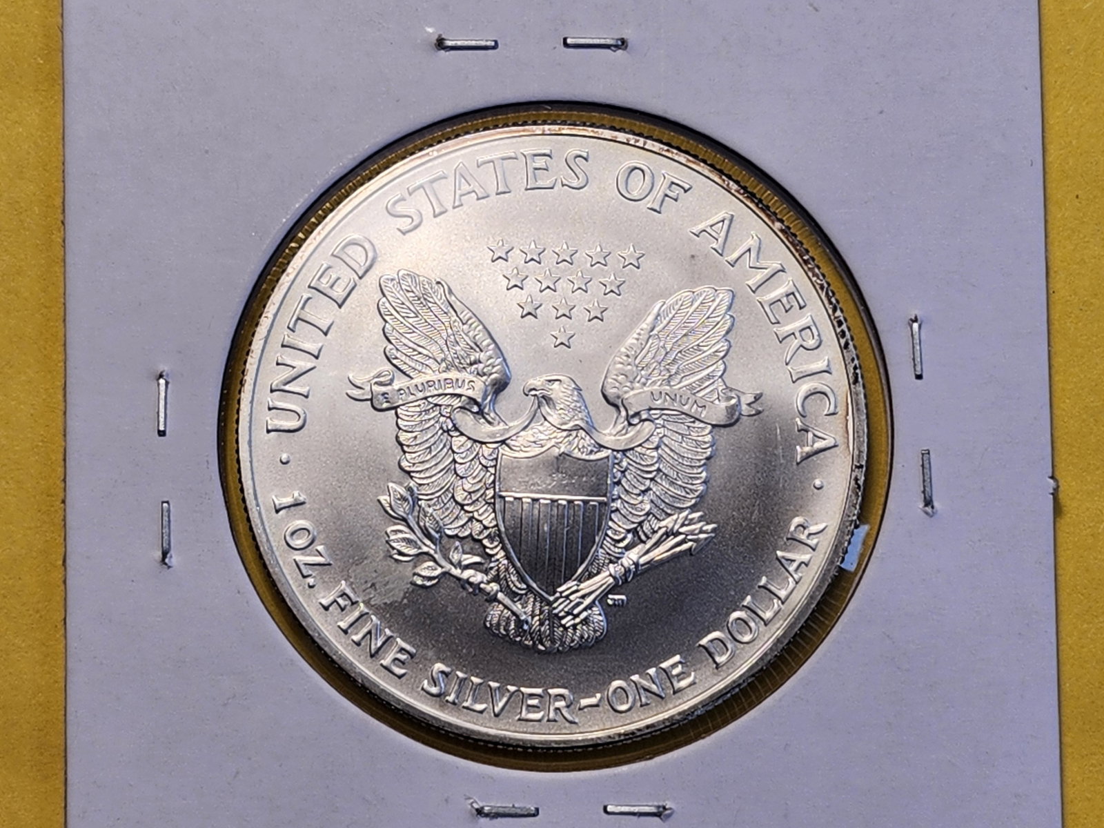GEM Brilliant Uncirculated 2004 American Silver Eagle - 4