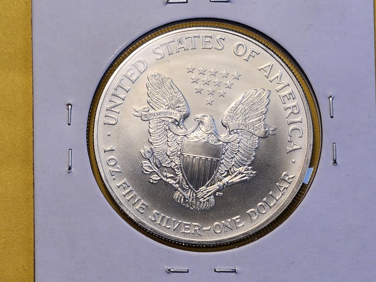 GEM Brilliant Uncirculated 2003 American Silver Eagle - 4