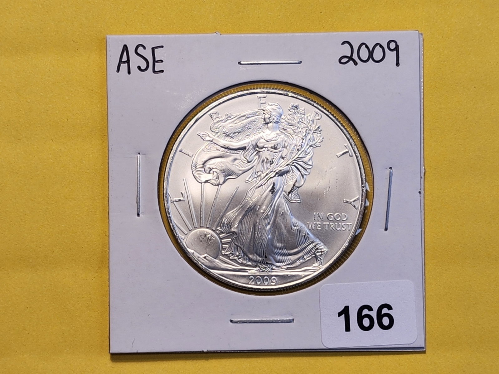 GEM Brilliant Uncirculated 2009 American Silver Eagle - 2