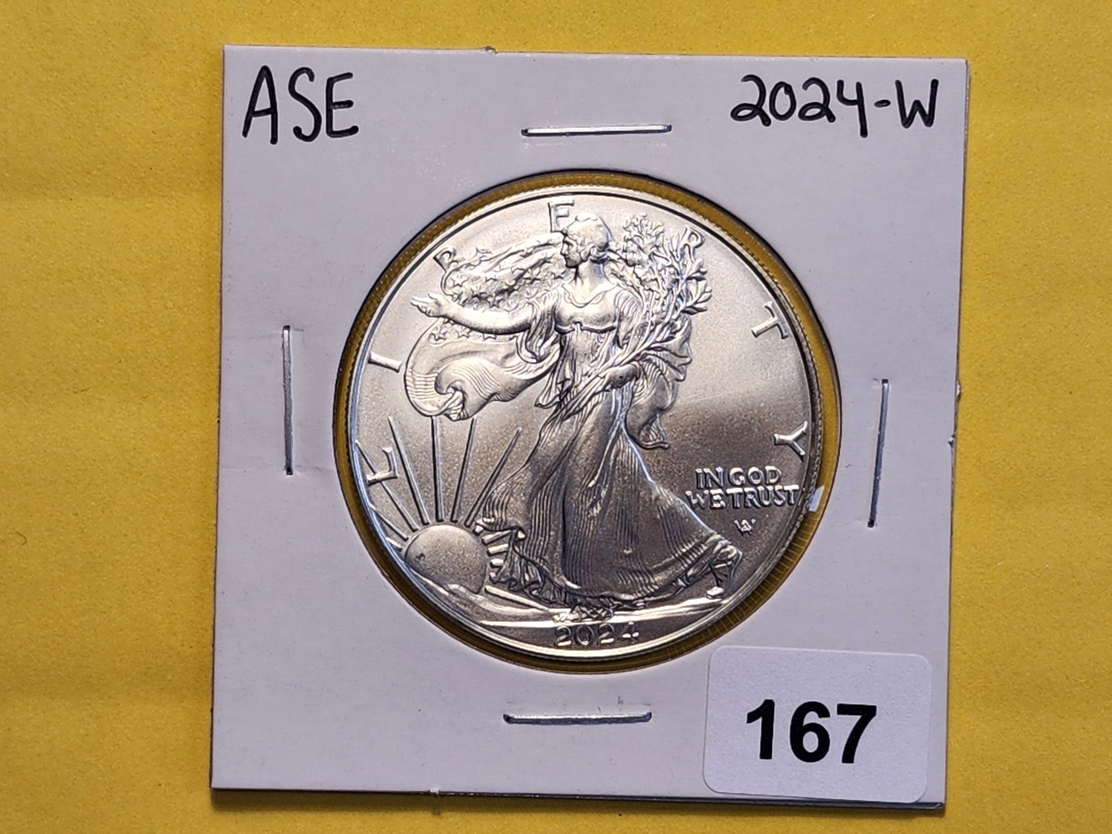 GEM Brilliant Uncirculated 2024-(W) American Silver Eagle - 2