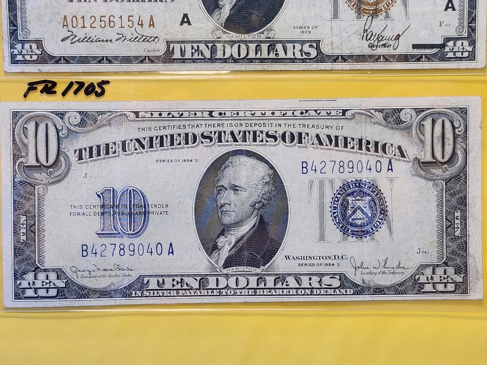 Two United States Ten Dollar Notes - 3