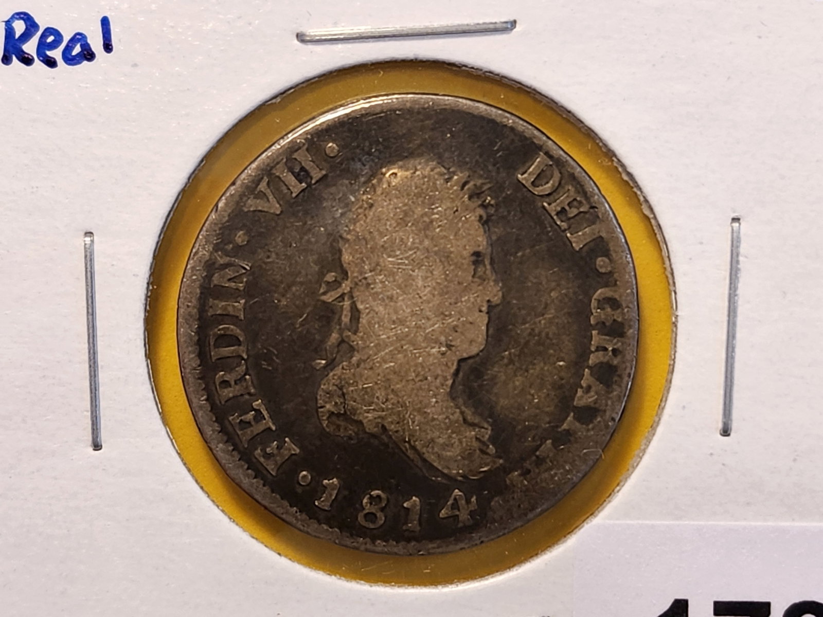 1814 Mexico Silver Real in Good (1 of 4)