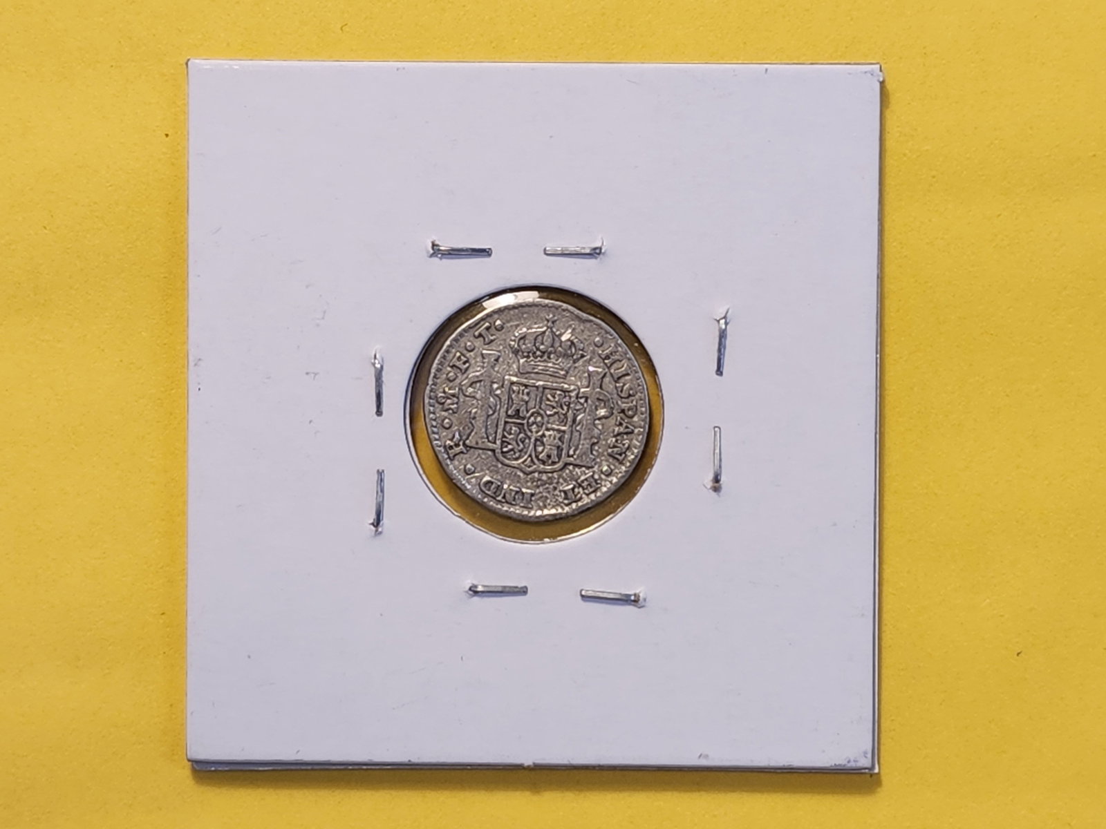 1802 Mexico Silver One-Half Real in Fine - 3