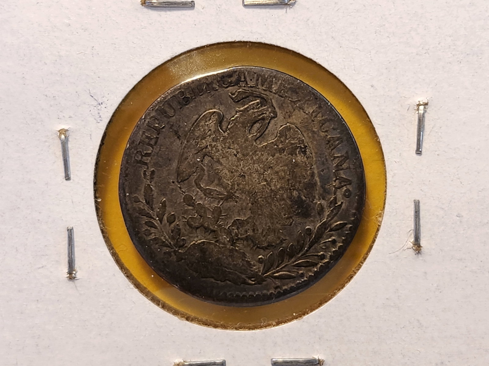 1834 Mexico Silver Real in Fine - 4