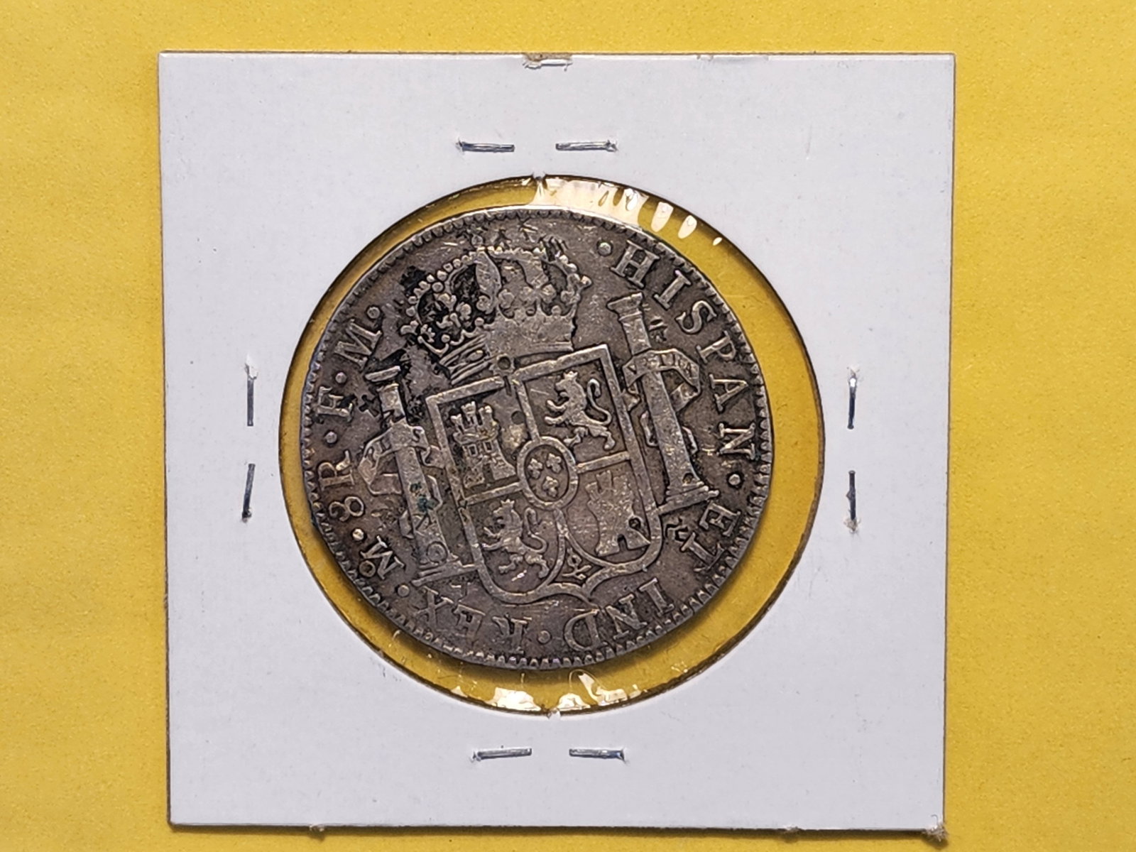 1791 Mexico Silver Eight Reales in Very Fine - 3