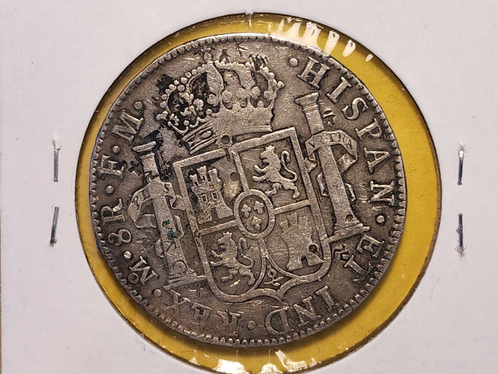 1791 Mexico Silver Eight Reales in Very Fine - 4