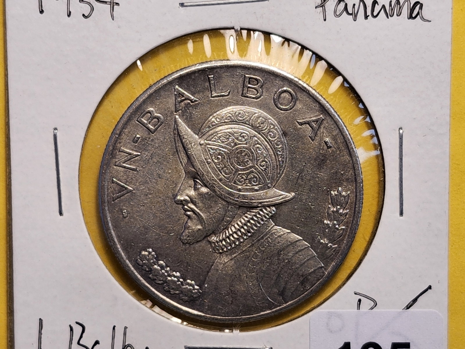 1934 Panama Silver Balboa in Extra Fine (1 of 4)