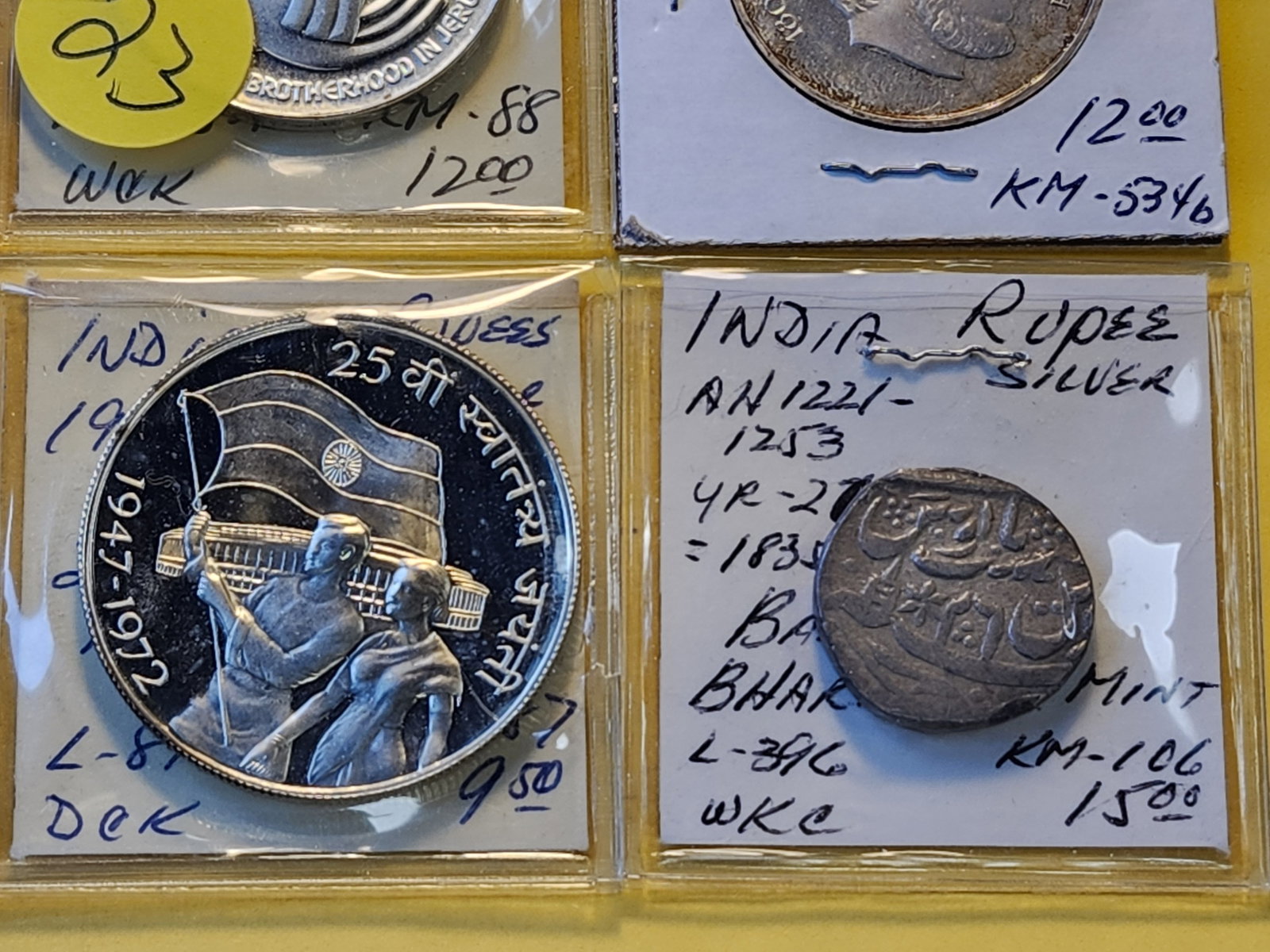 Six Mixed Silver World Coins - 5