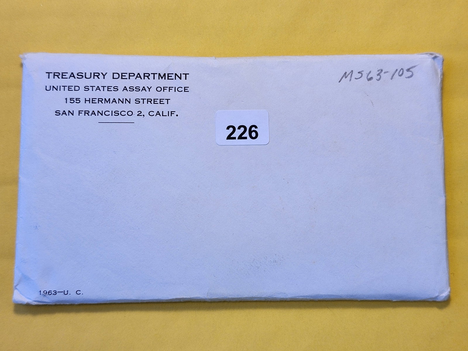 1963 US Silver Mint Set in Original Government Packaging (1 of 3)