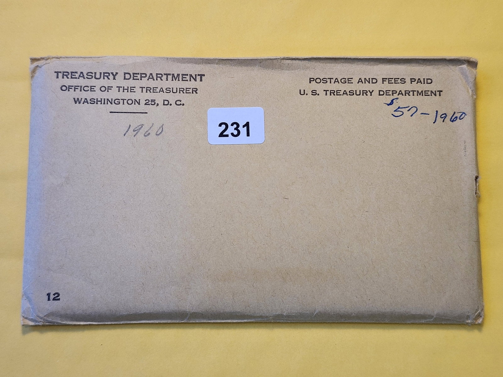 1960 US Silver Mint Set in Original Government Packaging (1 of 3)
