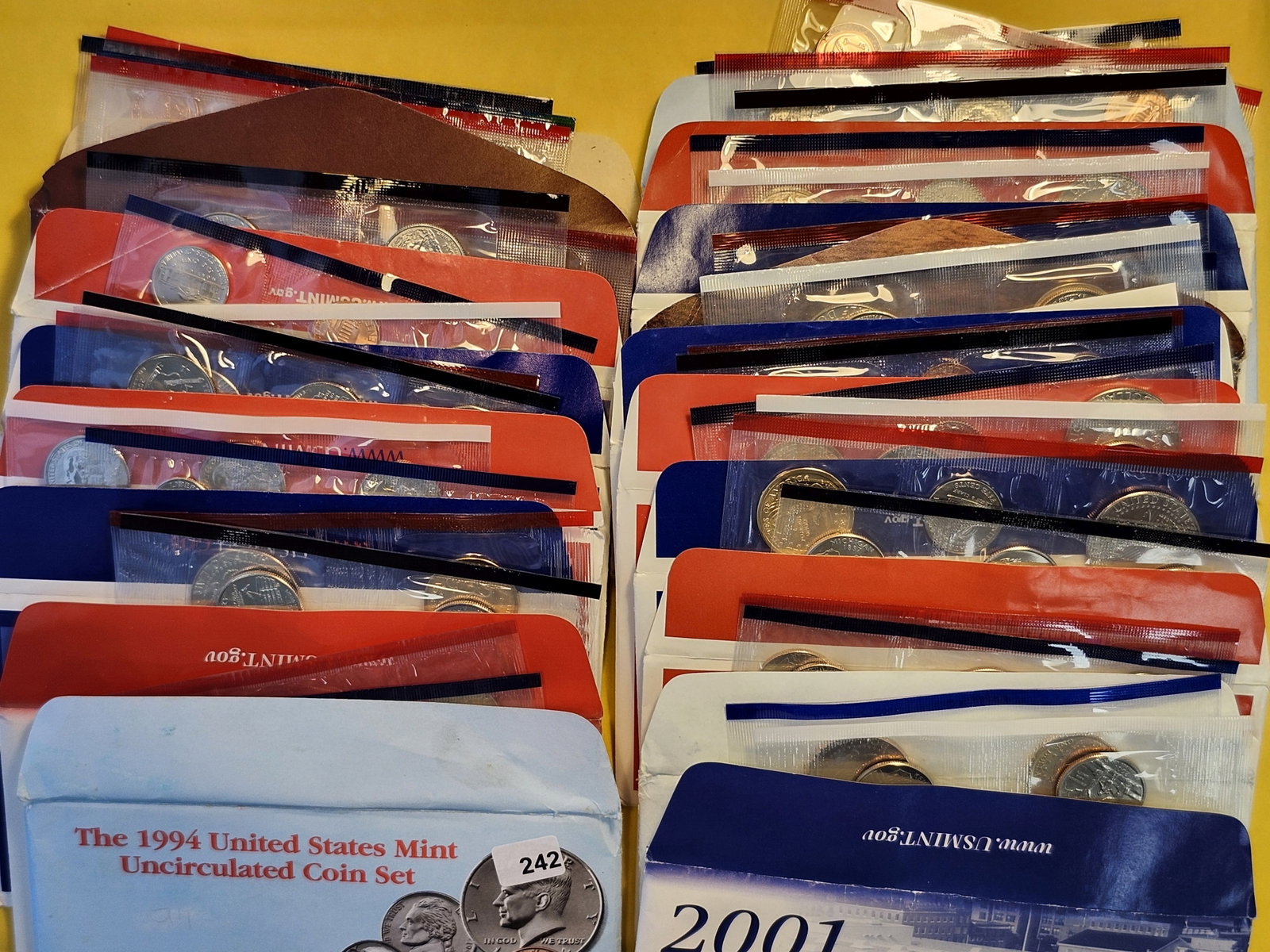 Eighteen Mixed US Mint Sets - 2