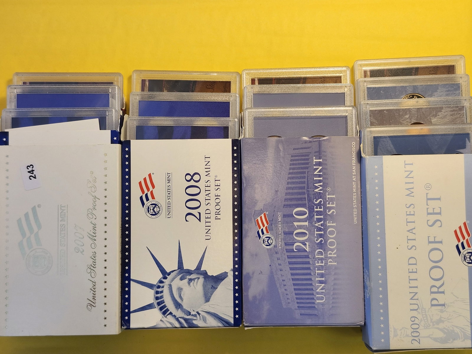 Four US Proof Sets in Original Government Packaging - 2
