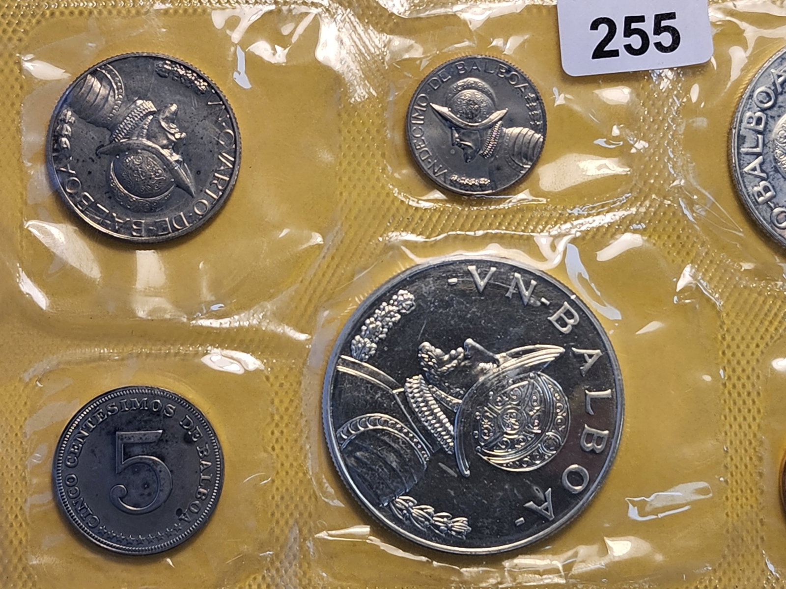 1969 Panama Silver Proof Set - 2