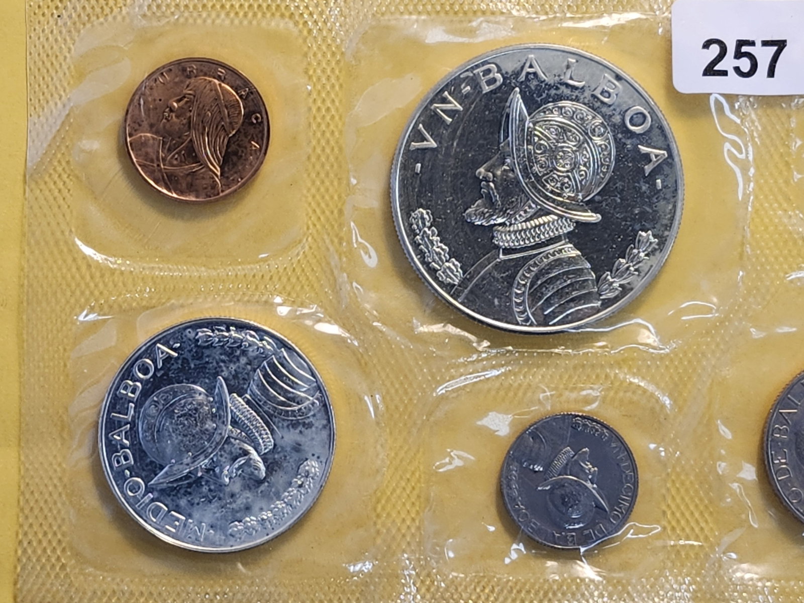 1969 Panama Silver Proof Set - 2