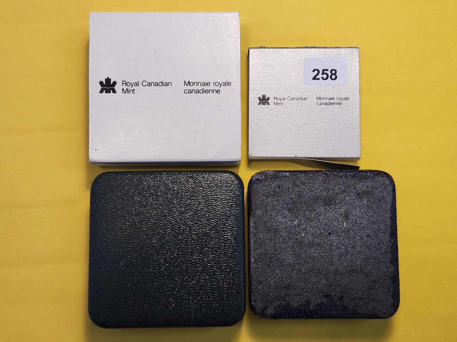 Four GEM Proof World Silver Coins: Canada, Great Britain and Belize