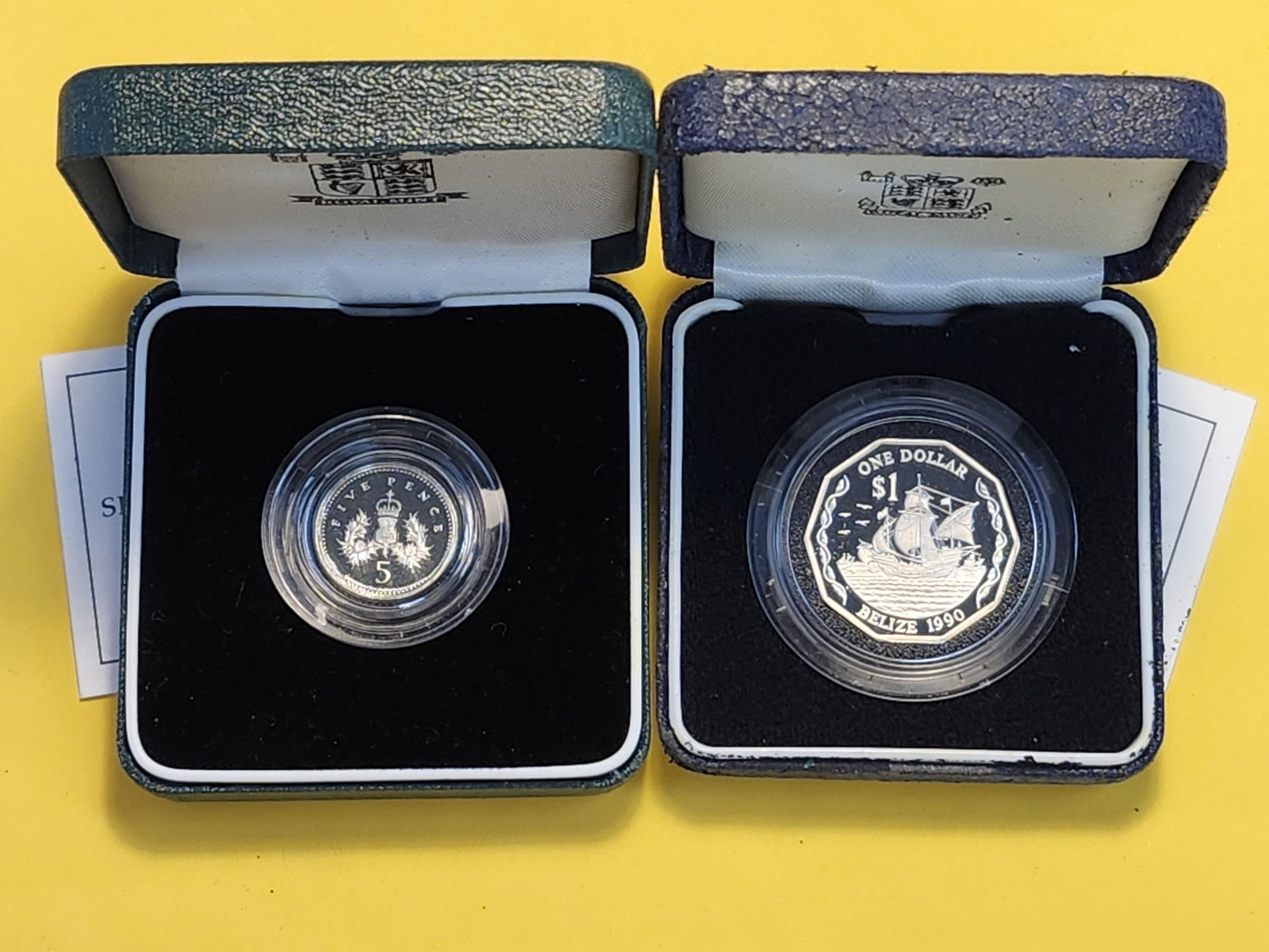 Four GEM Proof World Silver Coins - 3